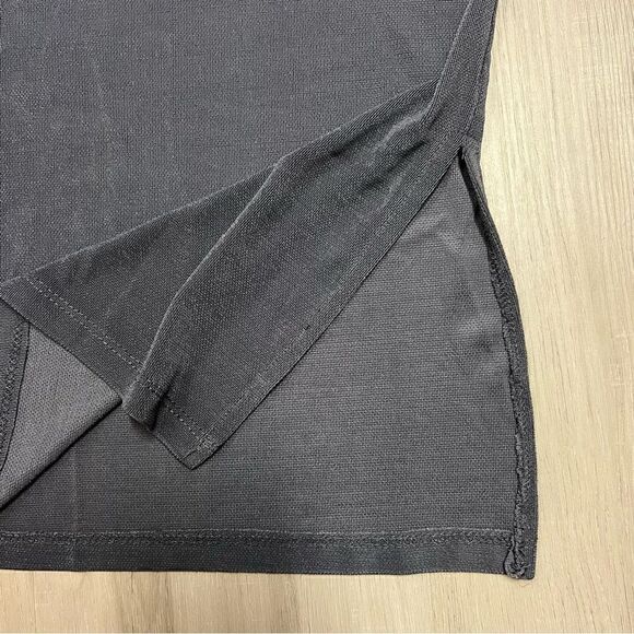 EUC vintage Y2K gray midi skirt with side slit. Size unmarked. See measurements - Picture 4 of 6